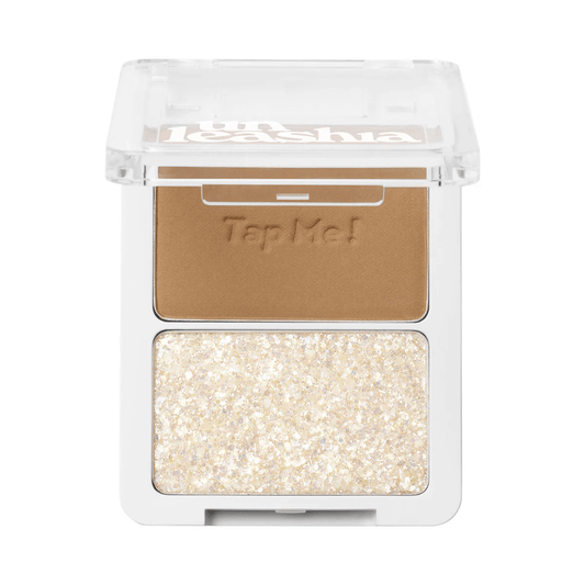 UNLEASHIA Tap Me Palette Duo No. 3 Rub-A-Dub 8,4g - Palette coreana con due ombretti compatti