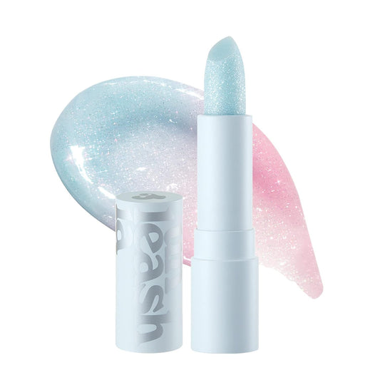 UNLEASHIA Glacier Lip Balm No. 2 Blue Lagoon 3,3g - Balsamo labbra con glitter