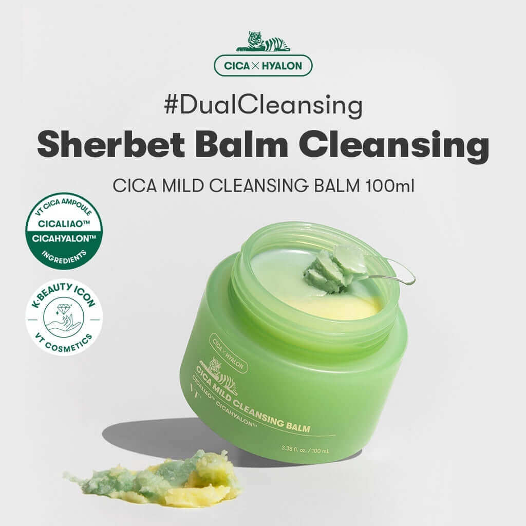 VT COSMETICS Cica Mild Cleansing Balm 100ml - Balsamo struccante/detergente con centella