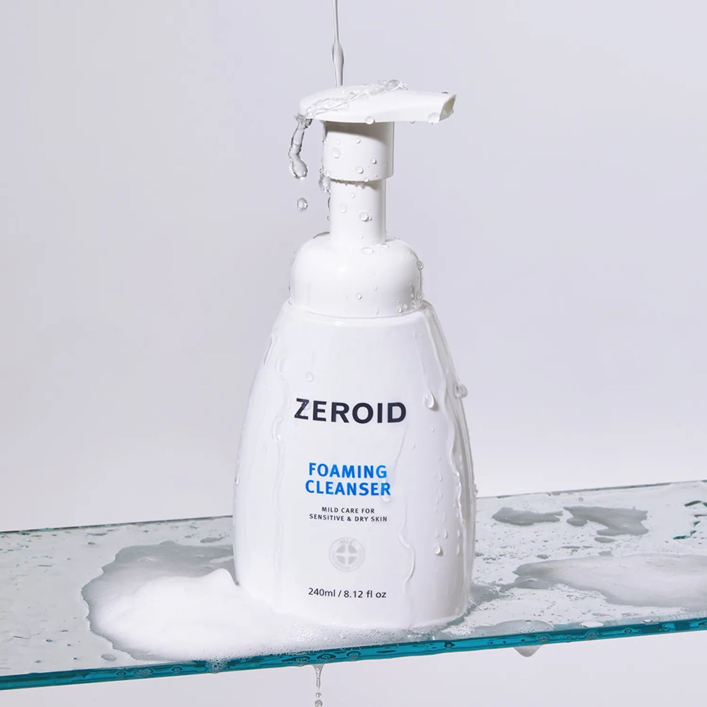 ZEROID Foaming Cleanser 240ml - Detergente foam coreano