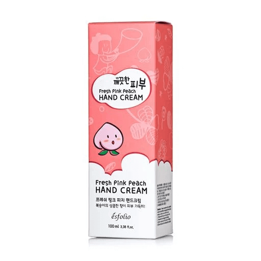 ESFOLIO Fresh Pink Peach Hand Cream - 100ml - HomeSkin